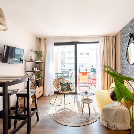 C1 Clemenceau Pool Balcony Bath Ac 2Mins Walk To Sand Beach Cannes Esterno foto