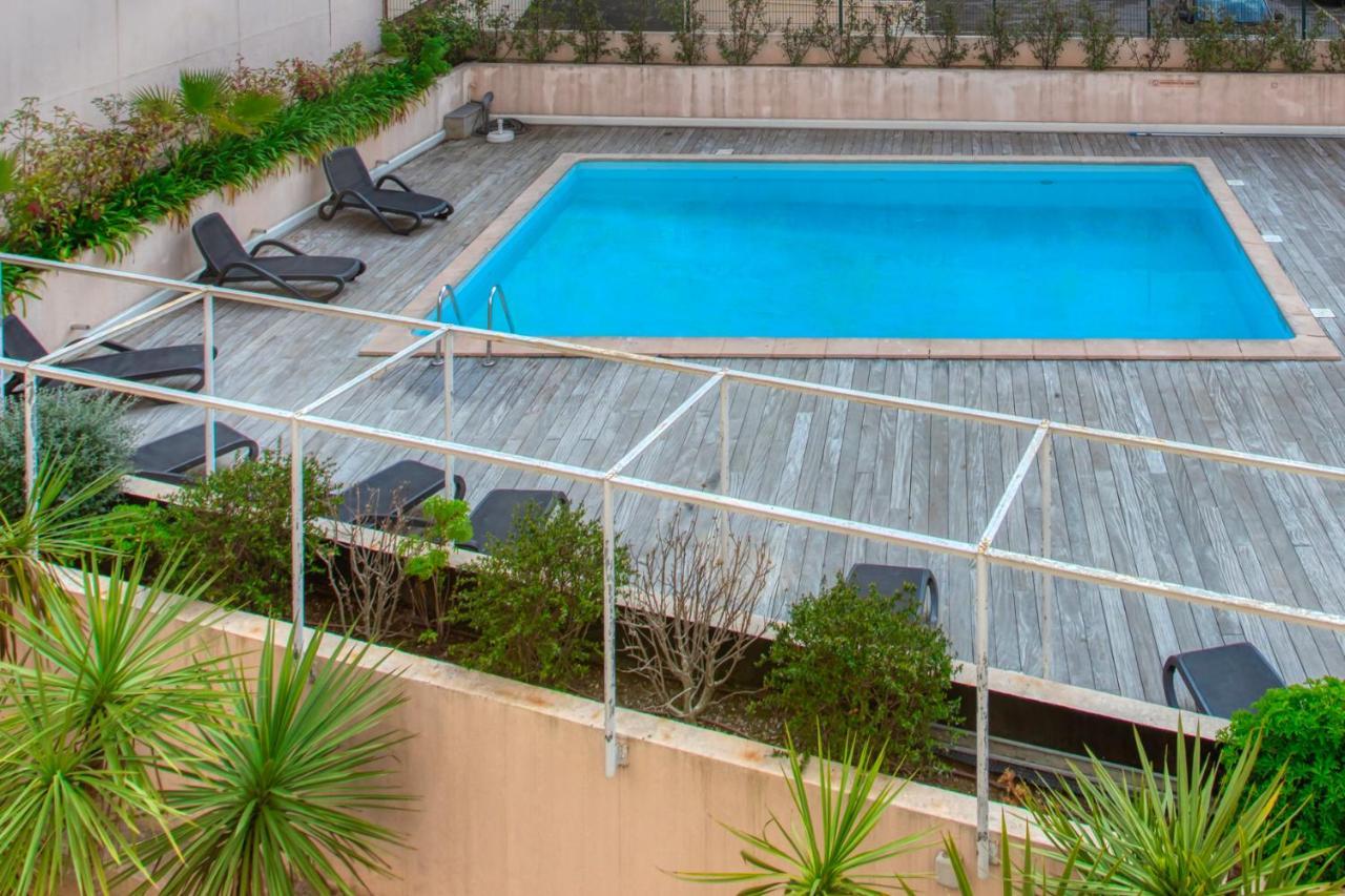 Appartamento C1 Clemenceau Pool Balcony Bath Ac 2Mins Walk To Sand Beach Cannes Esterno foto