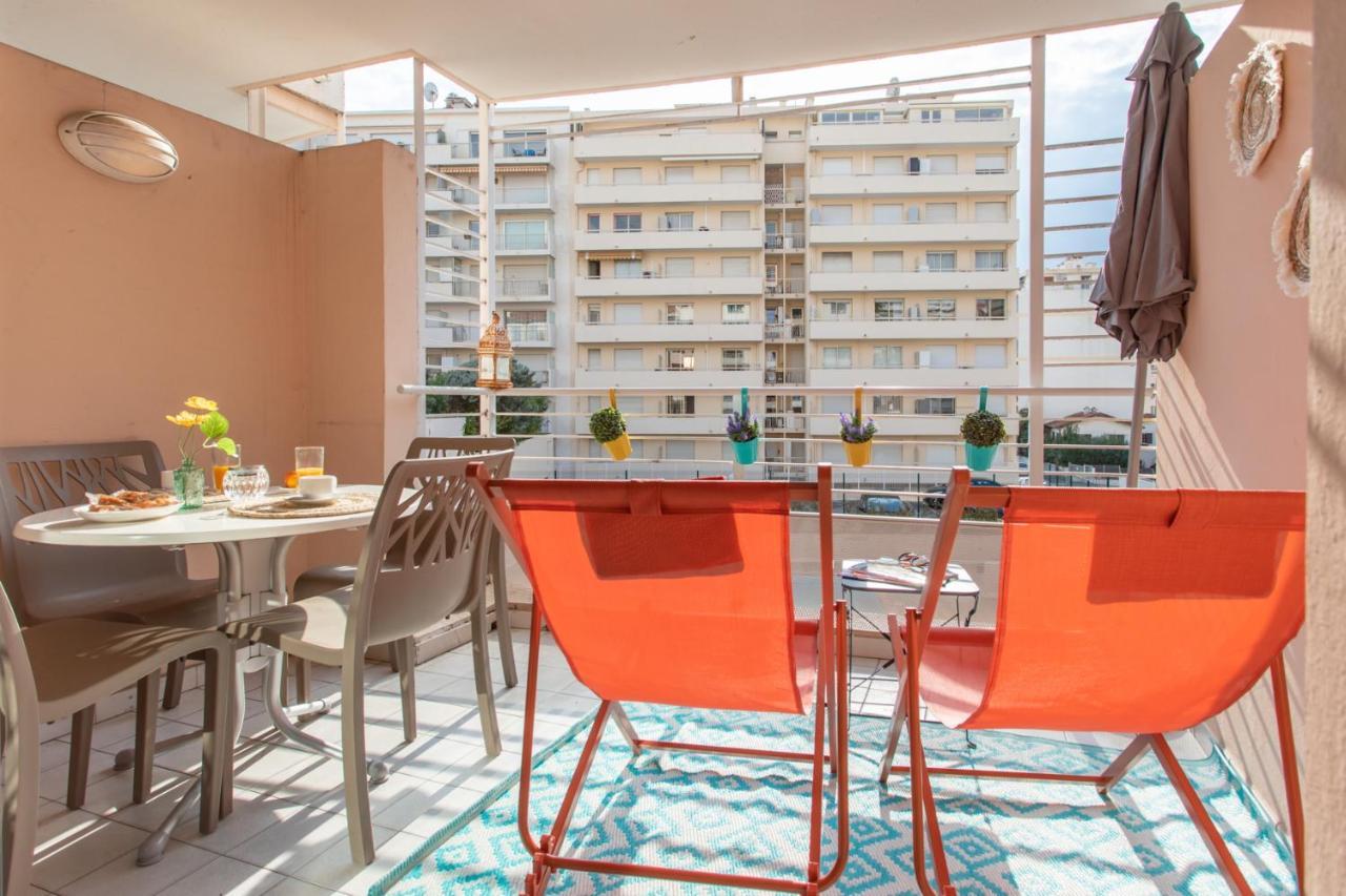 C1 Clemenceau Pool Balcony Bath Ac 2Mins Walk To Sand Beach Cannes Esterno foto
